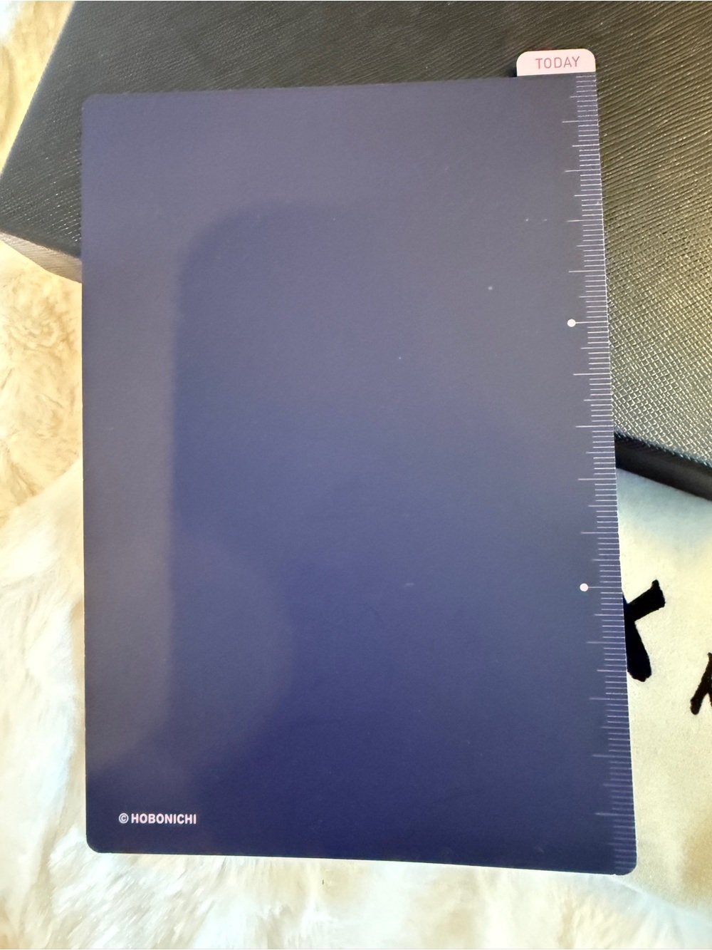 OX Knight teal pebbled leather A6 notebook cover - Picture 8 of 8
